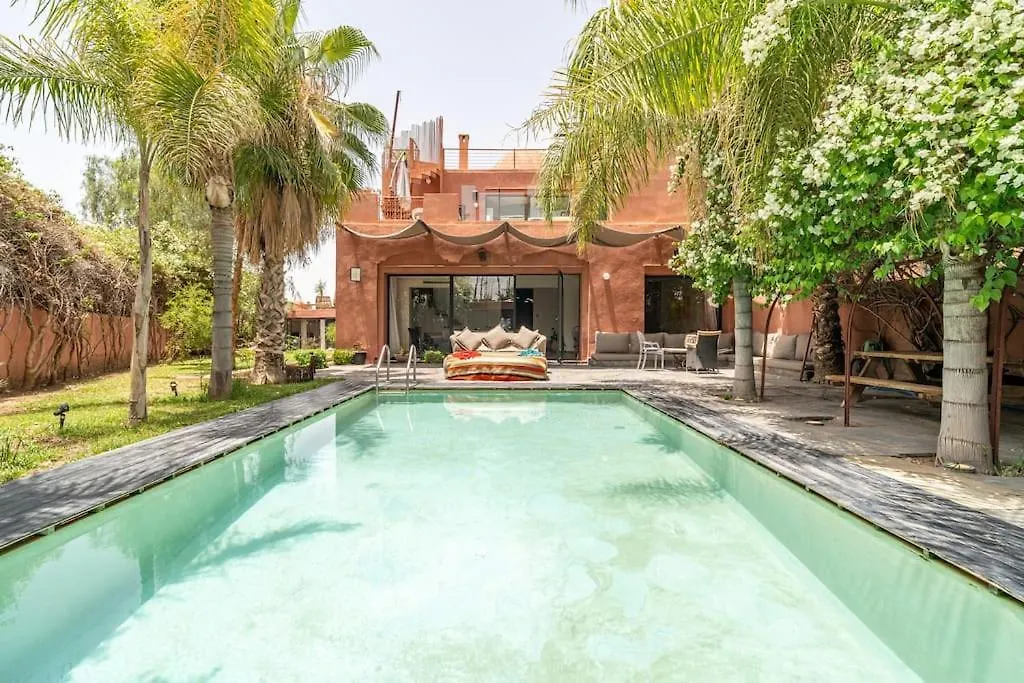 Designer Villa In La Palmeraie Marrakech location